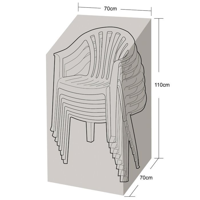 Housse de chaise  70x70x110cm  Werkapro