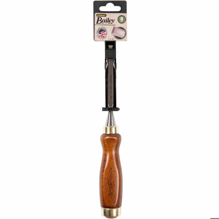STANLEY Ciseau à bois manche bois 8mm