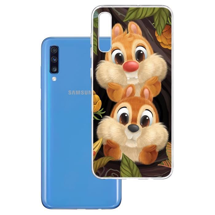 Coque pour Samsung Galaxy A70 - Disney Tic Tac Bebe. Accessoire téléphone