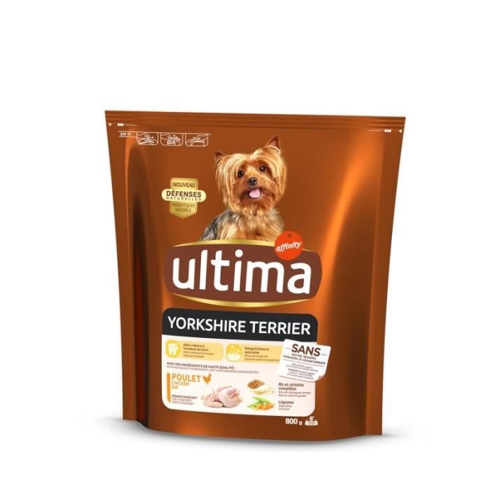 Ultima - Spécial Mini Yorkshire 800G - Lot De 3 - Offre Special