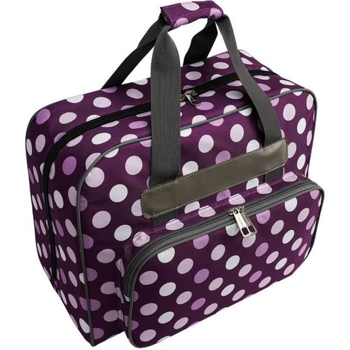 Universel Ménage Machine À Coudre Fourre-Tout Sac avec Anti-Slip Rembourré Bas pour La Plupart Des Normes Surjeteuse Machine et