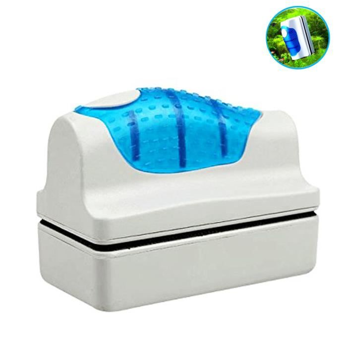 Yakamoz Brosse Magnétique de Nettoyage de Glass Nettoyeur Aimant de Verre Grattoir Nettoyage Pour Aquarium Fish Tank Taille S