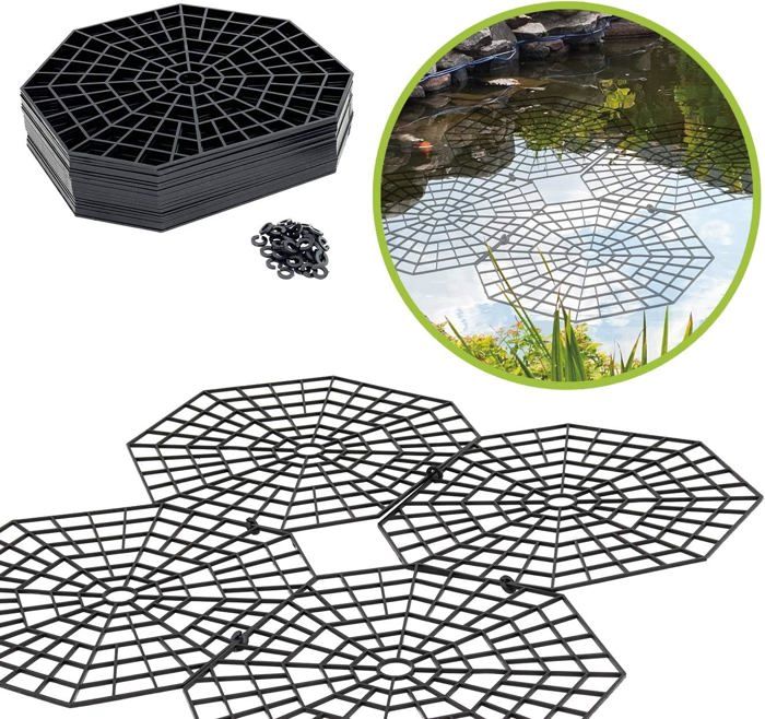 Grilles De Protection Pour Étang UPP - Lot De 20 - Protection Contre Chats Et Oiseaux
