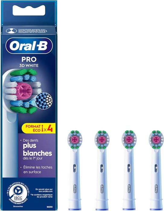 Pack De 4 Brossettes Oral-B Pro Sensitive Clean - Pour Brosses électriques, Neuf