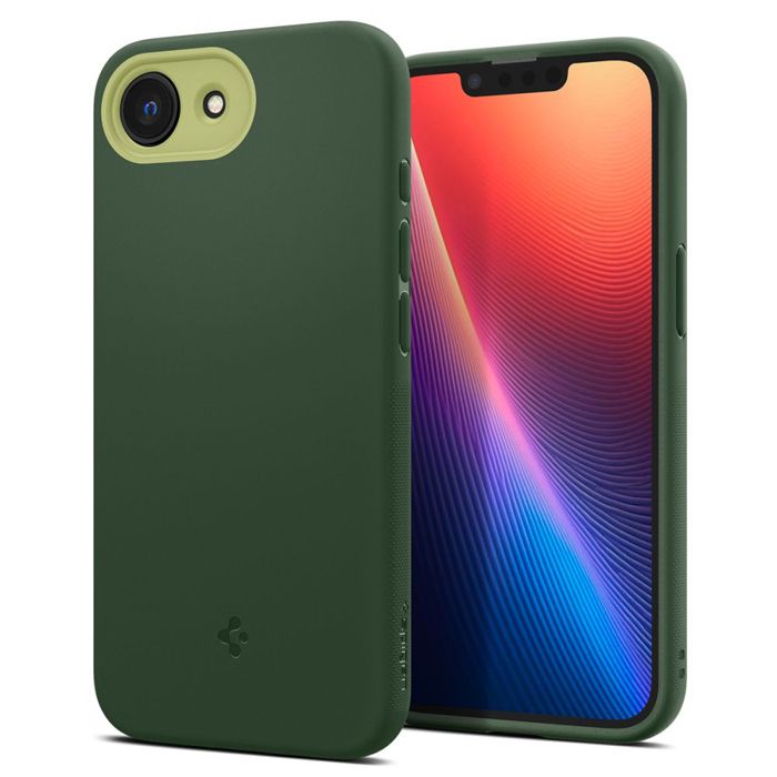 Coque téléphone - Spigen - Caseology Nano Pop MagSafe - Souple - Vert - Compatible iPhone 16e