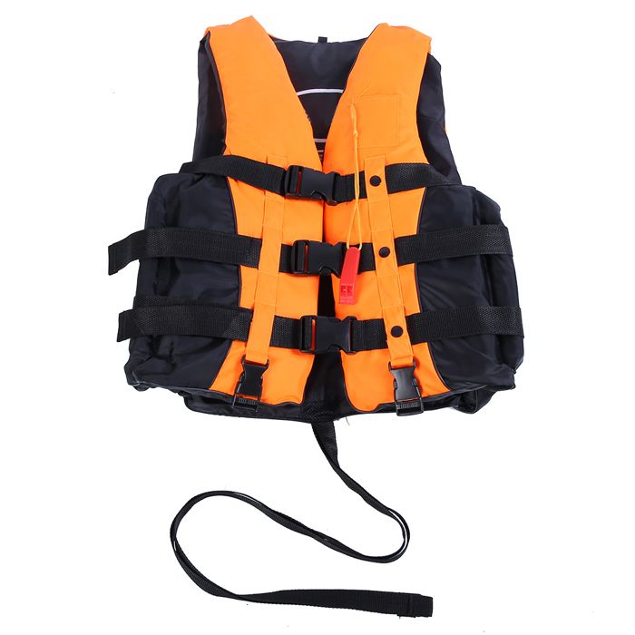 Meilleurs prix pour Gilet de sauvetage universel en polyester pour enfants gilet de natation de ski et de dérive (orange taille M)