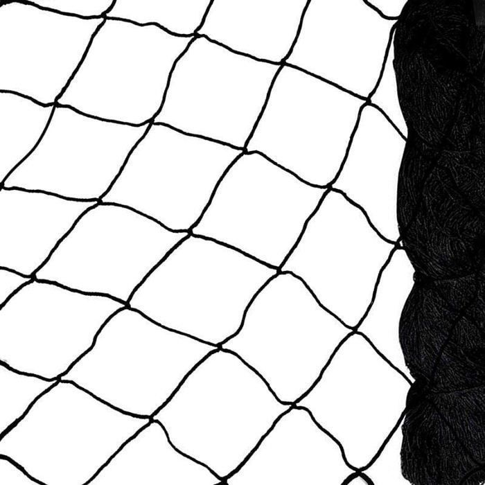 Filet Anti-Oiseaux Noir 15x15 M - Maille 5x5 Cm, Protection Pour Plantes, Arbres Fruitiers, Étangs