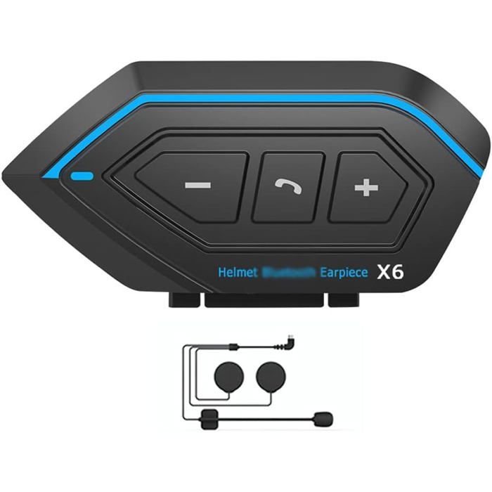Intercom Moto Bluetooth Casque de Moto Casque BT5.0 Casque étanche