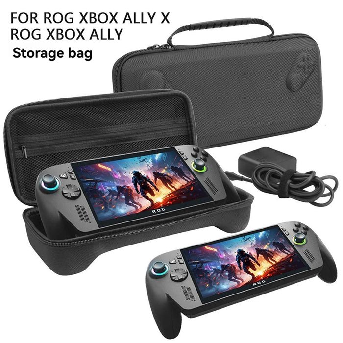 Asus Rog Xbox Ally X Sac De Transport ASUS ROG Slash 4.0 Pour ROG Ally / Ally X - Polyester Et Cuir PU Noir - 33x18x9,5 Cm Rog Slash Bag
