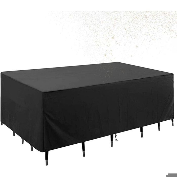 Housses de table basse de patio – Bache Meuble Exterieur Imperméable – Usage général 210x140x80CM