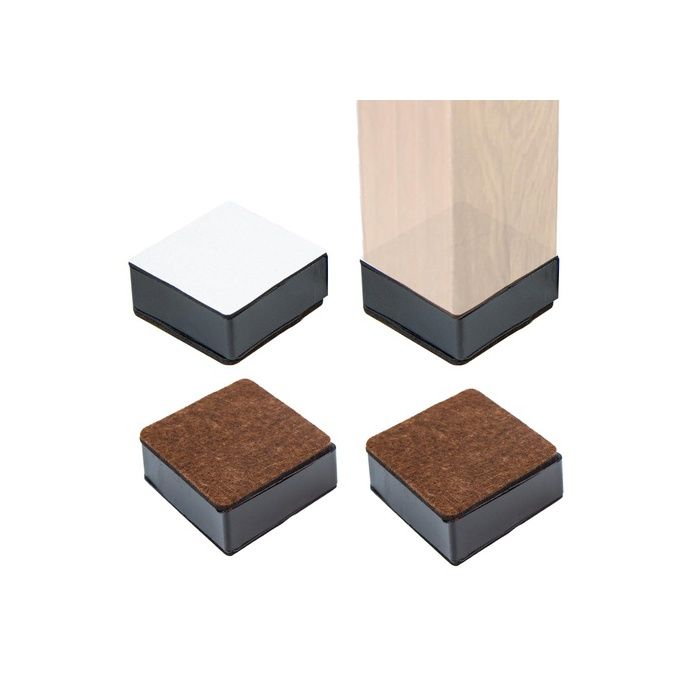 Rehausseur Meuble Colonne De Meuble en Acier Au Carbone Lève-Meubles Autocollant Lève-Canapé Lève-Meubles 3cm pour C PIED DE MEUBLE