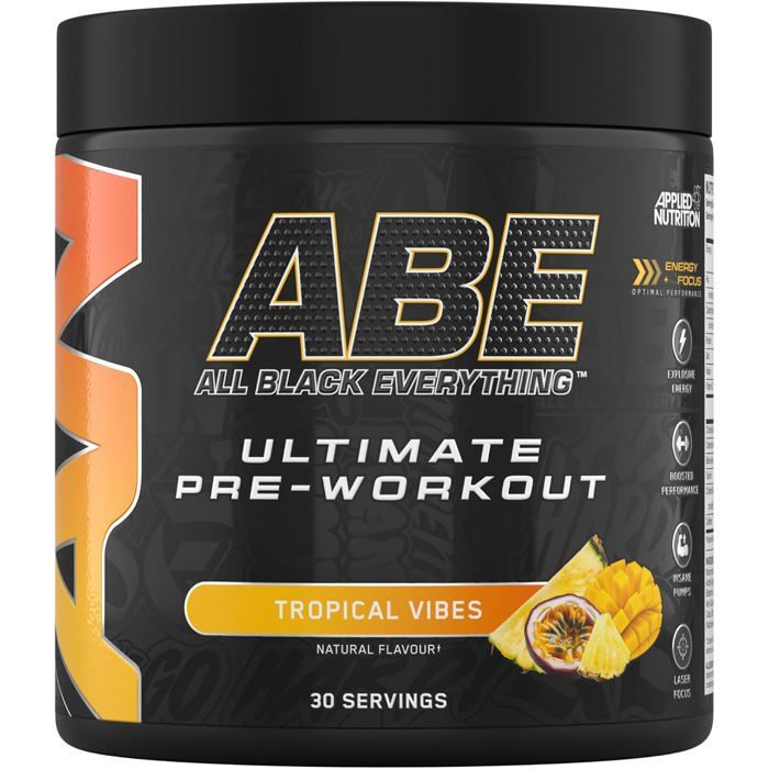 Pre WorkoutTropical375g30 PortionsCaféinemonohydrate de créatinebêta-alanine (375 g - 30 portions) (tropical)