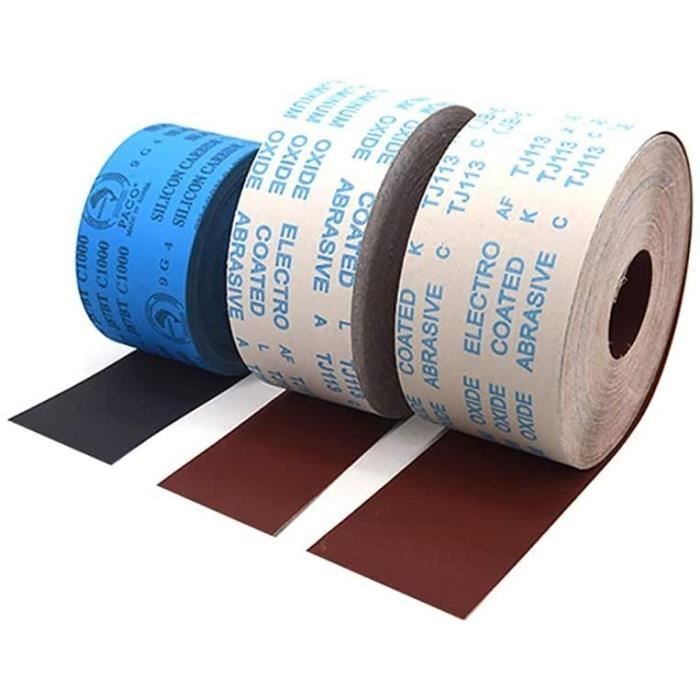 Rouleau de papier abrasif - 100 grains, moyen acheter en ligne