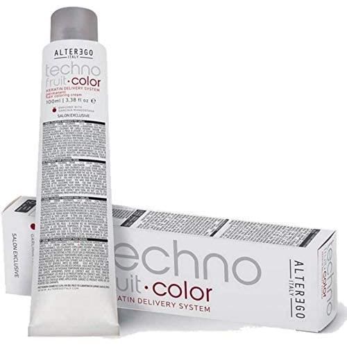 Techno Fruit Color AlterEgo Haarfarbe – 3/0 Dunkelbraun, 100 Ml – 100 % Grauabdeckung, Langanhaltend & Mit Glanzeffekt