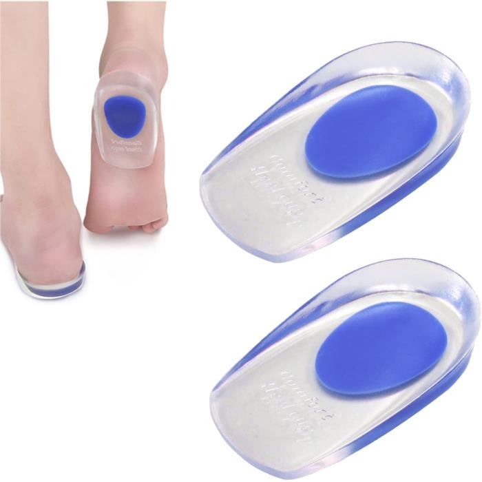 Semelles Intérieures Mousse Mémoire Forme - Pour Talons Hauts - Anti-Douleur Métatarsien - Taille Unique 35-39