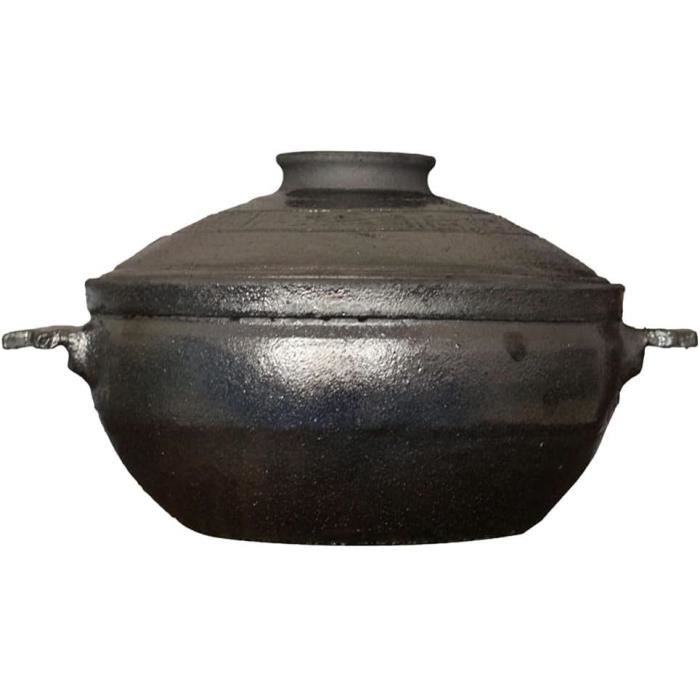 Faitout Émaillé – Cocotte pour Cuisson du Pain au Levain – Cocotte à Pain – Orange, 6 Quarts, 22 cm – par Nuovva
