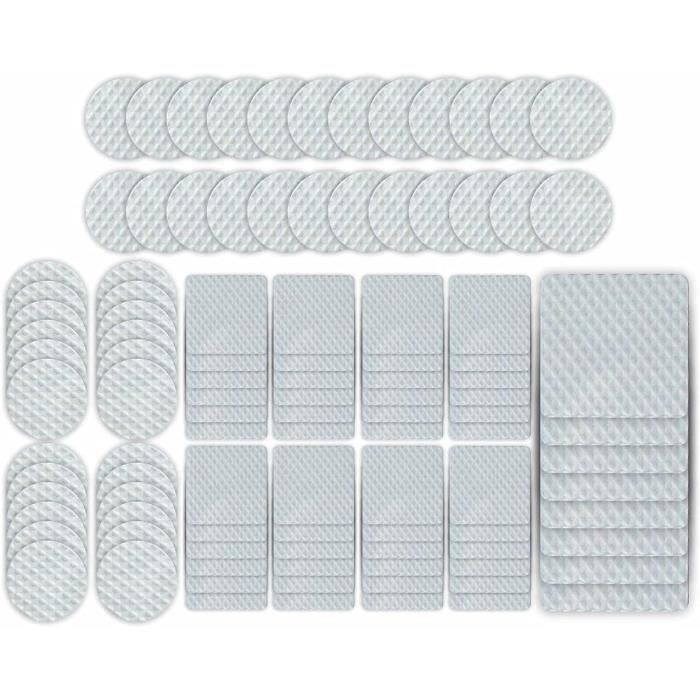 Lot De 4 Patins Antidérapants Pour Béquilles/cannes - Caoutchouc Noir, Générique, Neuf