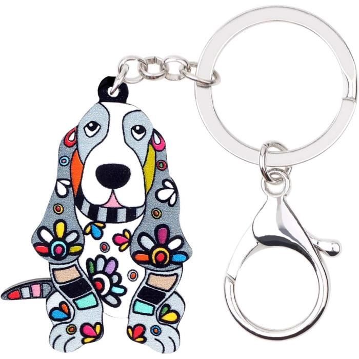 WEVENI Legering Goud Zilver Vergulde Teckel Hond Oorbellen Dangle Drop Huisdier Puppy Sieraden Cadeau voor Meisjes Vrouwen Dames (Goud