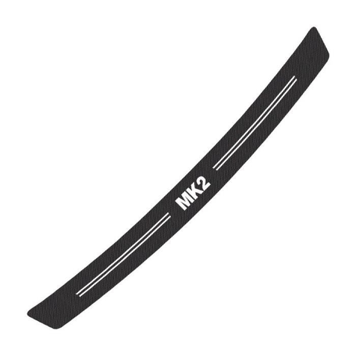 Mercedes Sprinter 2006-2013 Moulure Protection de pare-chocs arrière Noir Argent