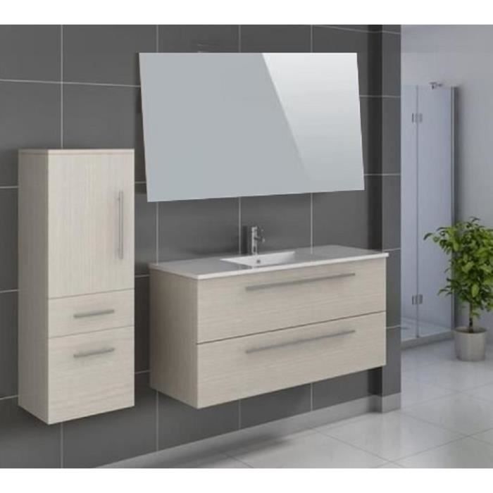 Meuble Salle De Bain Beige Laqué