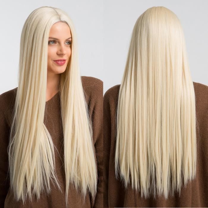 perruque blonde naturelle
