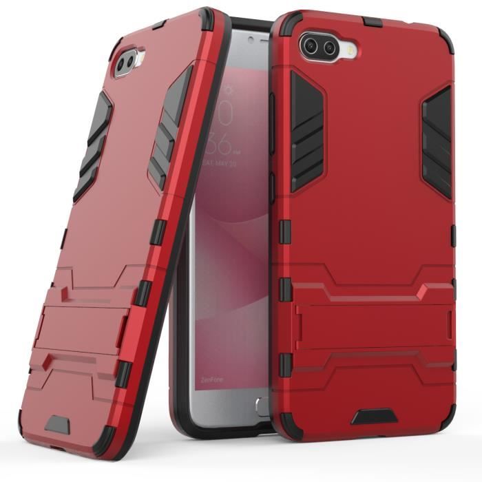 Cover EbestStar In Similpelle Per ASUS Zenfone 4 Max (ZC554KL, Pro, Plus) - Morbida Custodia In Silicone TPU Nera