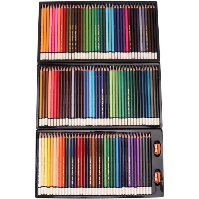 120 crayons de couleur artiste peintre dessin crayon pour fournitures d