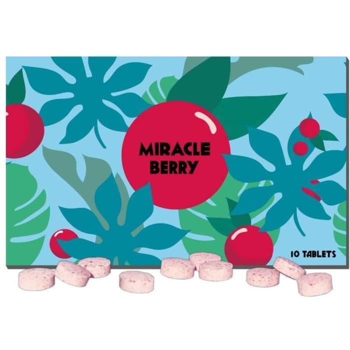 Multi-vitamines et minéraux .shop Baie du Miracle Fruit: 10 comprimés  miraculeux – Produit Naturel Pur à la Base de Frui 509657 - Cdiscount  Informatique