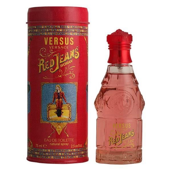 Eau de toilette RED JEANS pour femme de Versace EDT parfum Capacité - 75 ml