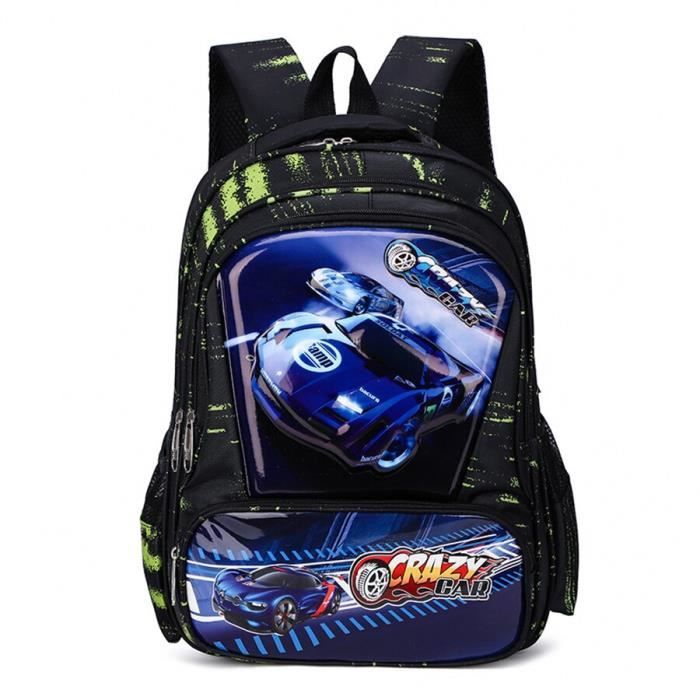 Sacs ?� dos d'?�cole imprim?�s pour gar?�ons, voitures primaires, orthop?�diques, pour enfants 