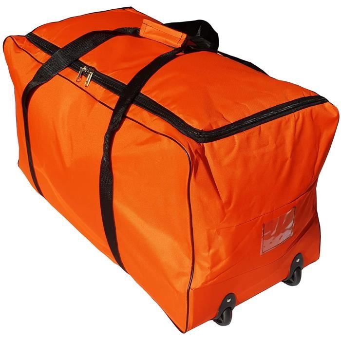 Voyage Rouge Sac Extra Grand Chariot XXL Sport de 140 litres Camping Valise Gym