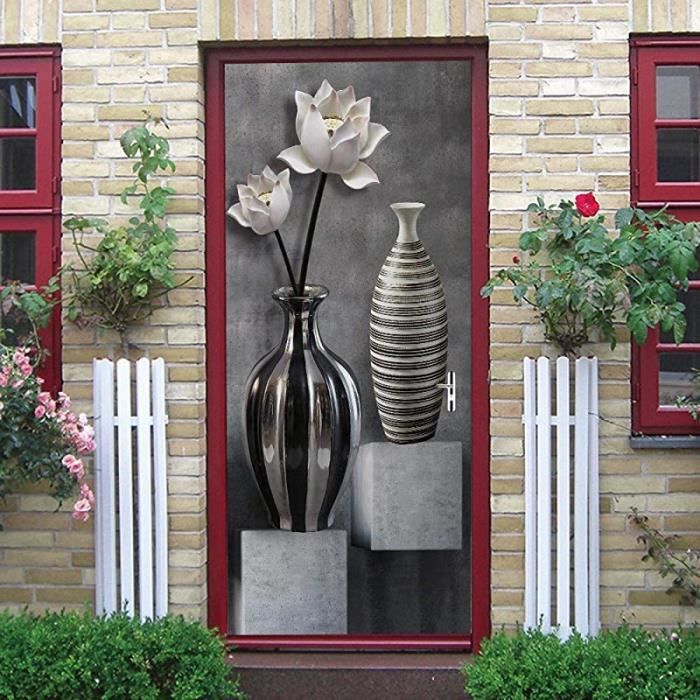 Art De La Porte 3D Autocollants De Porte Posters Papiers Peints Muraux Autocollants Muraux Photo