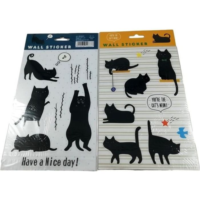 19 Stickers Autocollants De Chat Decoration Murale Prise Interrupteur Porte Cdiscount Maison 19 Stickers Autocollants De Chat Decoration Murale Prise Interrupteur Porte Cdiscount Maison
