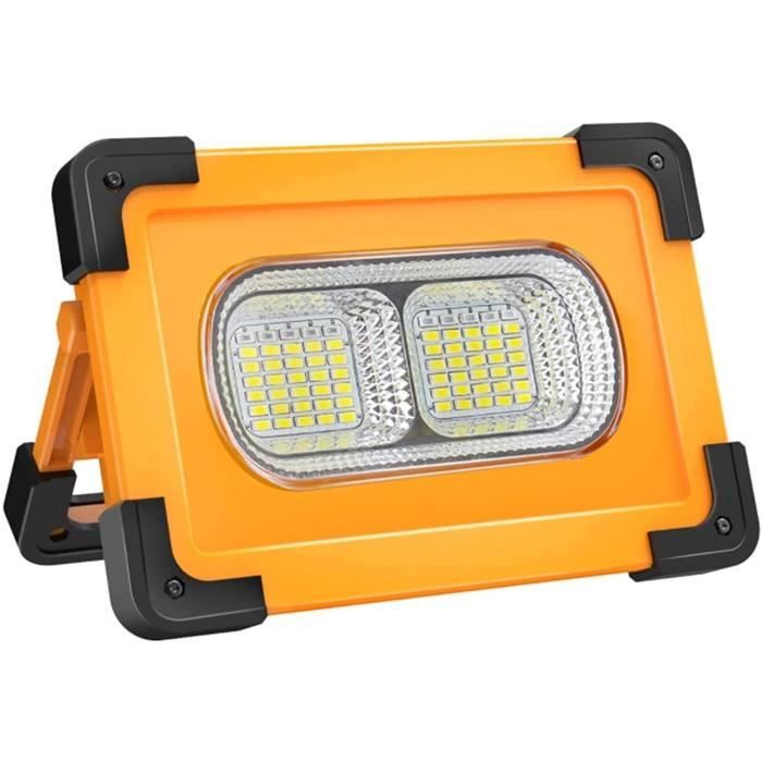 Lampe de chantier LED Imtex rechargeable sur batterie - 20 Watt - Avec