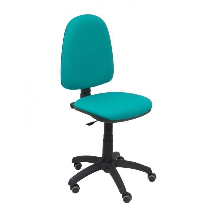 Chaise de bureau ergonomique - BALI - Modèle 04CPBALI39RP - Réglable en hauteur - Roues parquet - Vert clair Chaise de bureau ergonomique - BALI - Modèle 04CPBALI39RP - Réglable en hauteur - Roues parquet - Vert clair