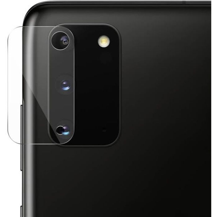 QULLOO Verre Trempé pour Samsung Galaxy S20 Plus Caméra Arrière