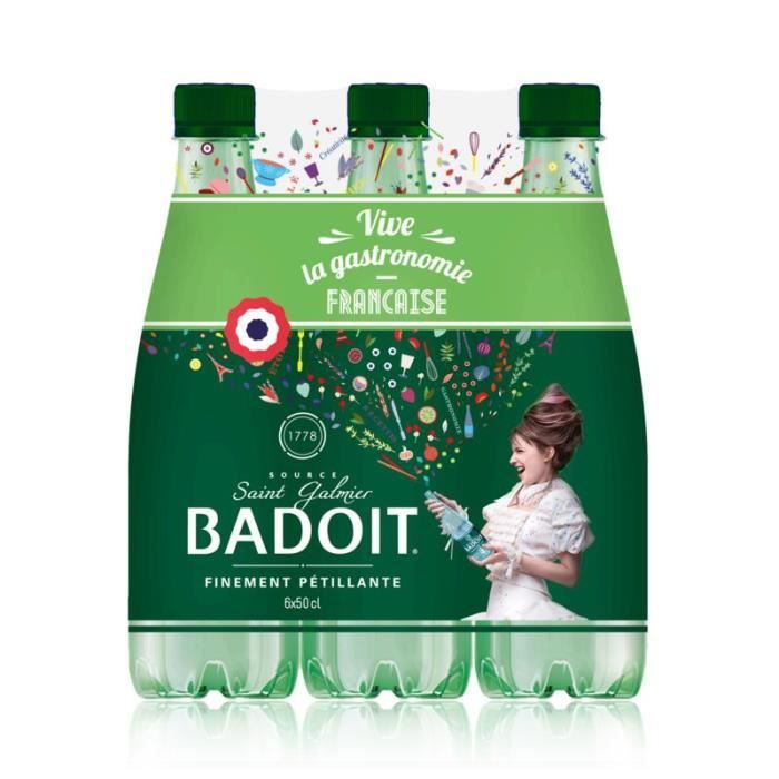 Eau Gazeuse 6 X 50 Cl Badoit Vert Achat Vente Eau Plate