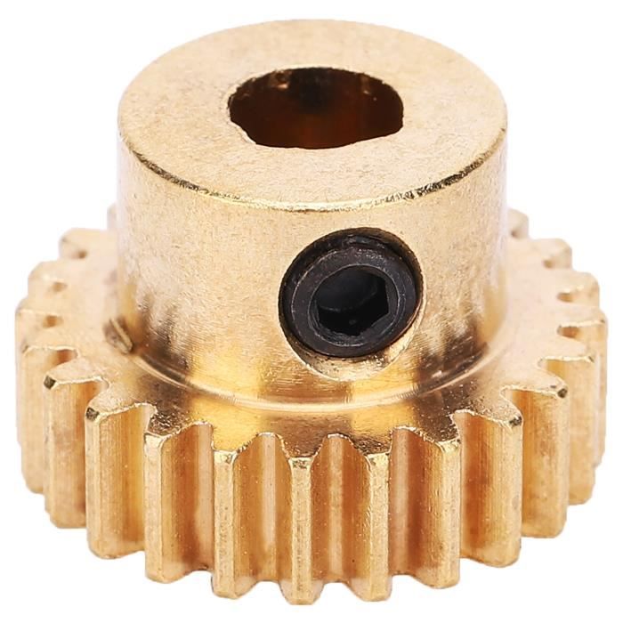 Engrenage à Pignon En Laiton - 2 Pièces - Pour Module Duplo Intelli Lok 0.4 - 9 Dents