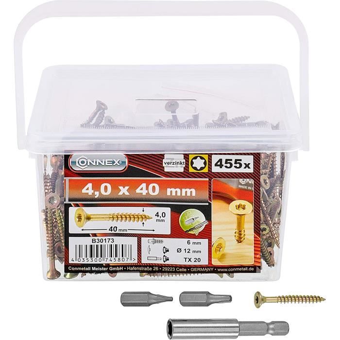 100 Ancrages à Expansion 3/8-16 X 3.5" Galvanisés à Chaud - Pour Fixations Lourdes