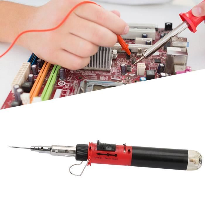 Mini Pistolet à Souder Au Butane – Fer à Souder Portable à Gaz, Allumeur Intégré