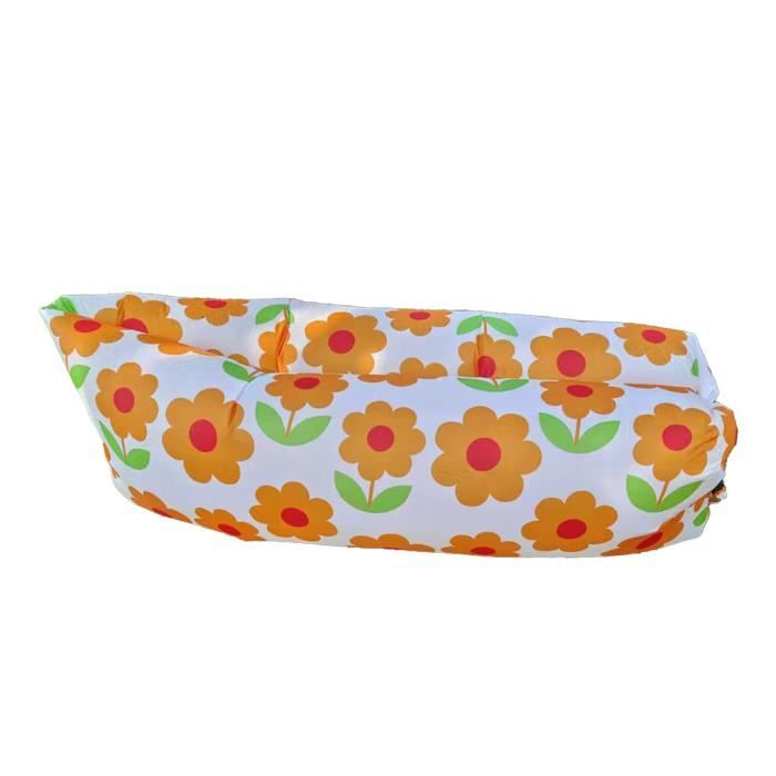 Canapé Gonflable - FDIT - Chaise Longue Ergonomique - Portable - PVC