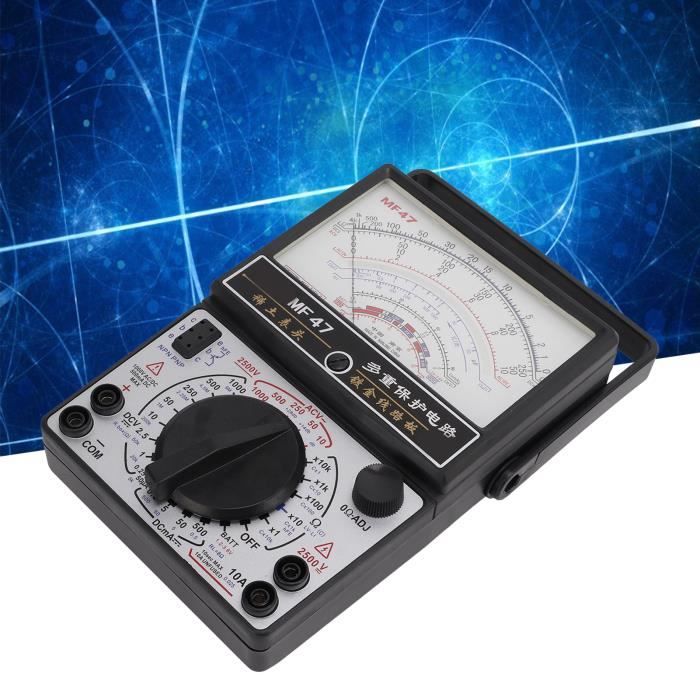 Voltmètre Analogique Multimètre Professionnel - Modèle Compact Chine