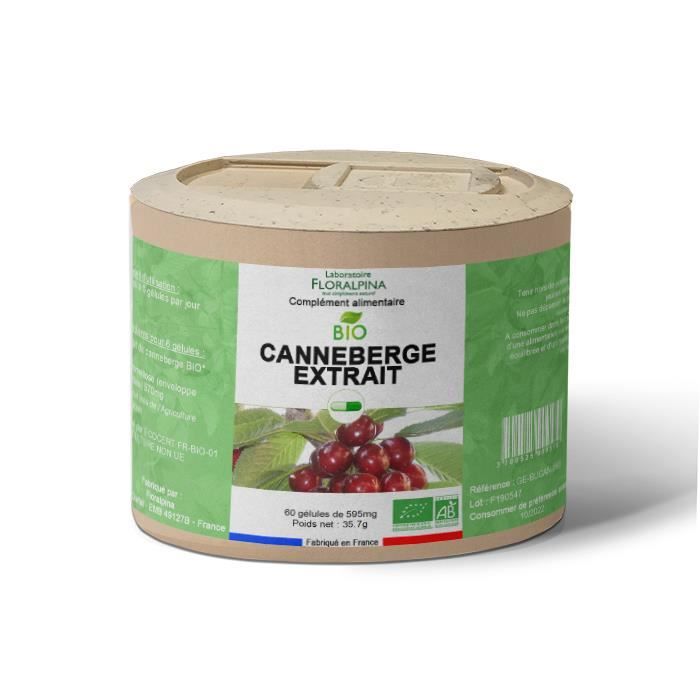 Comprimés D'extrait De Canneberge 5000 Mg + Vitamine C, Oxford Vitality - Pour La Santé Urinaire, Vegan