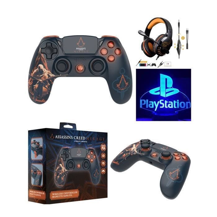 Manette PS4 Sony DualShock 4 V2 Customisée - Thème Assassin's Creed Dynasty