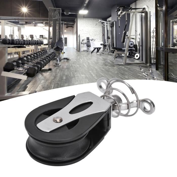 2 Pièces Poulie De Levage Câble Poulie Gym Poulie Acier Fitness