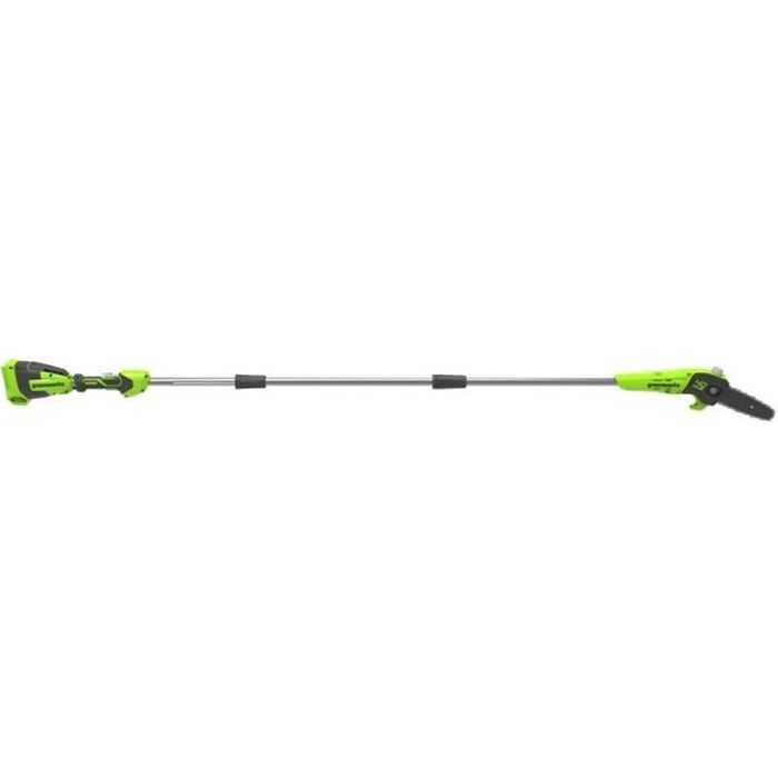 Elagueuse sur perche GREENWORKS 40V - 20 cm - Sans batterie ni chargeur - G40PSF