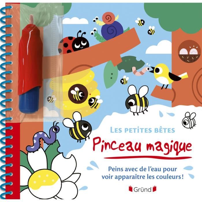 Livre Coloriage Magique Korlem à L’Eau – Réutilisable Sans Tache Monde Animal