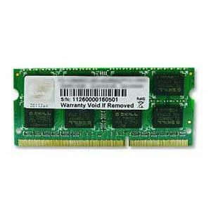 G.SKILL Mémoire PC – 8 Go – PC3-10666 / DDR3 1333 Mhz F3-10666CL9D-8GBSQ DDR3 Notebook