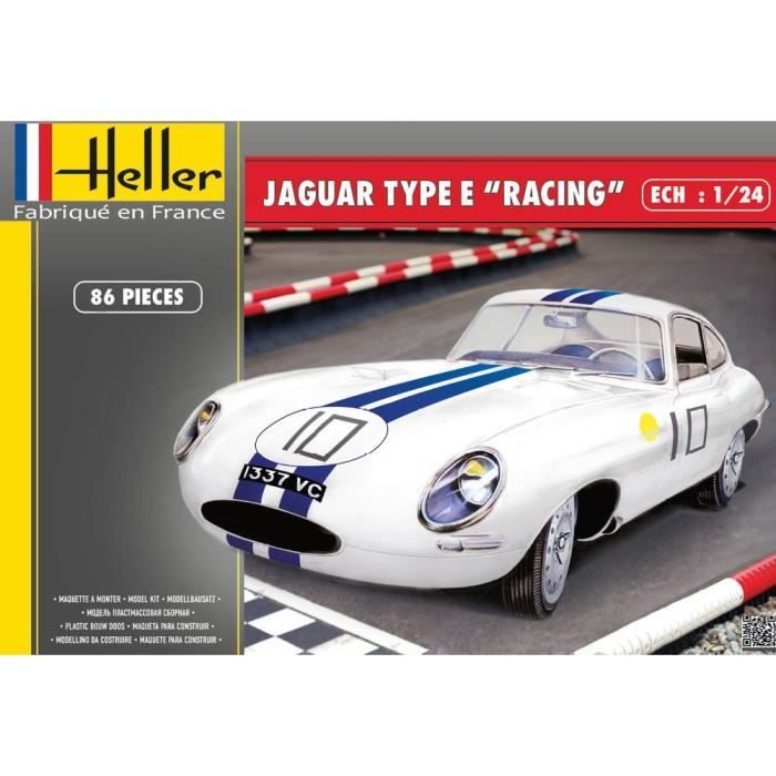 Maquette Voiture Jaguar Type E Racing Achat Vente Voiture A Construire Cdiscount