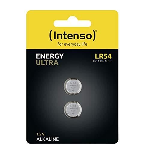 INTENSO ENERGY ULTRA ALKALINE BUTTON CELL LR54 PACK OF 2 7503432 ...